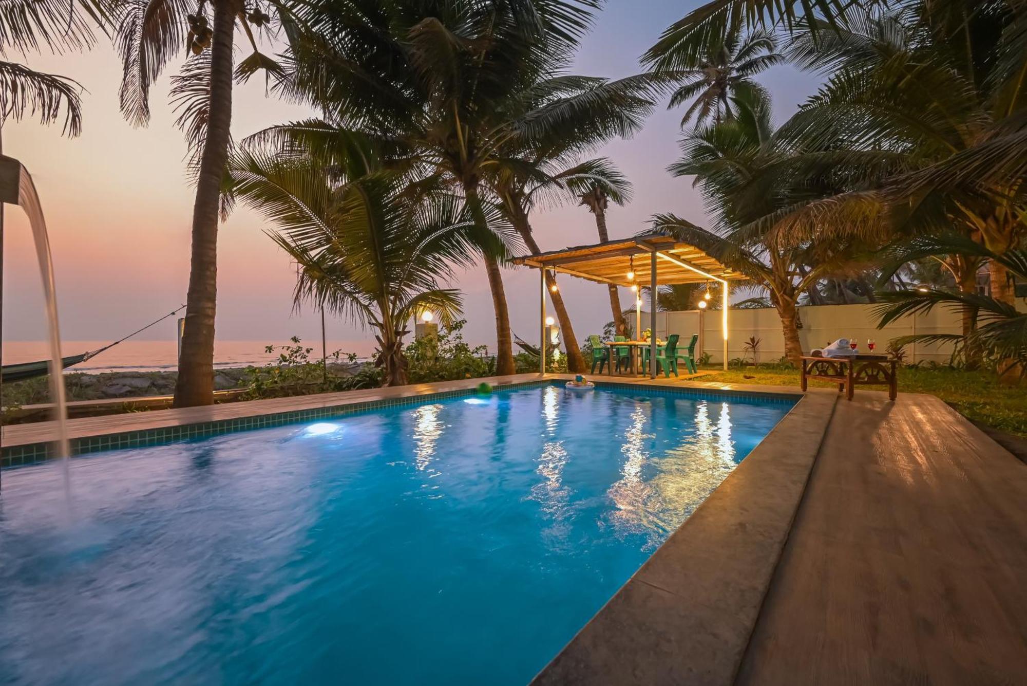 En Ocean Infinity Pool Villa Overlooking Sea ,Beach Touch Alībāg Eksteriør billede