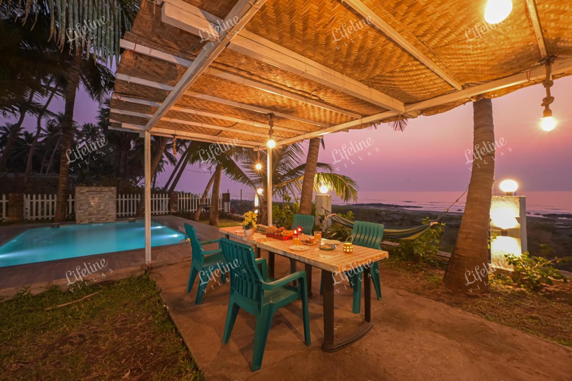 En Ocean Infinity Pool Villa Overlooking Sea ,Beach Touch Alībāg Eksteriør billede